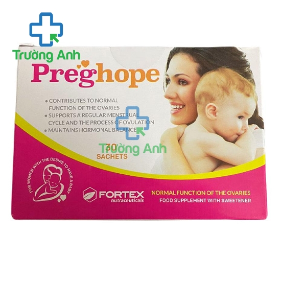 Preghope Fortex - Hỗ trợ tăng khả năng thụ thai hiệu quả