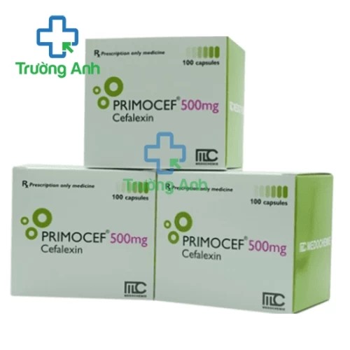 Primocef 500mg - Thuốc điều trị nhiễm khuẩn nhạy cảm hiệu quả của CH Síp