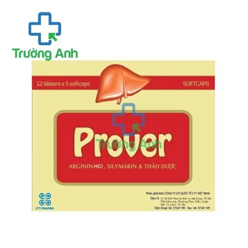 Prover - Giúp giải độc và bảo vệ gan hiệu quả của CTT Pharma