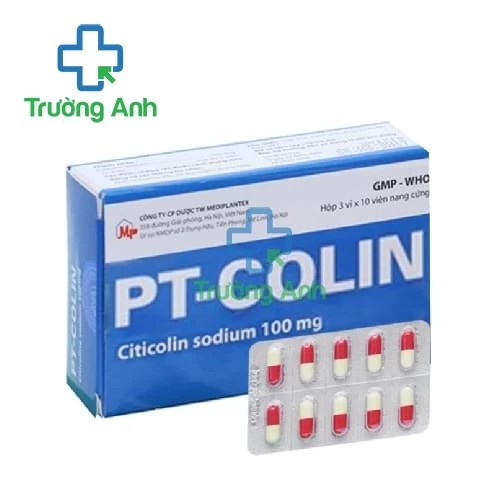 PT Colin 100mg - Thuốc điều trị rối loạn mạch máu não