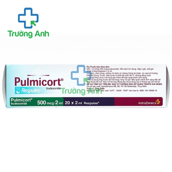 Pulmicort Respules 0,5mg/ml AstraZeneca - Thuốc trị hen phế quản
