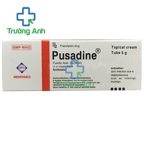 Pusadine 2% - Thuốc điều trị nhiễm trùng da hiệu quả (10 hộp)