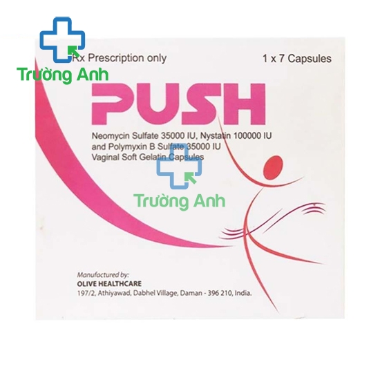 Viên đặt âm đạo Push - Thuốc điều trị viêm nhiễm phụ khoa
