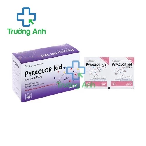 Pyfaclor Kid - Thuốc điều trị nhiễm khuẩn hiệu quả của Pymepharco