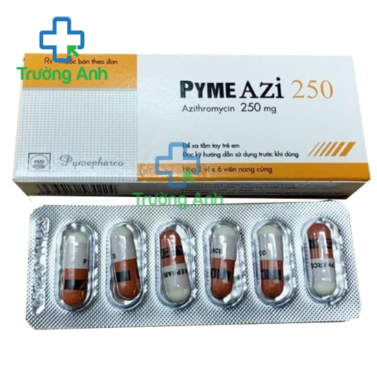 PymeAZI 250 - Thuốc điều trị nhiễm khuẩn hiệu quả của Pymepharco