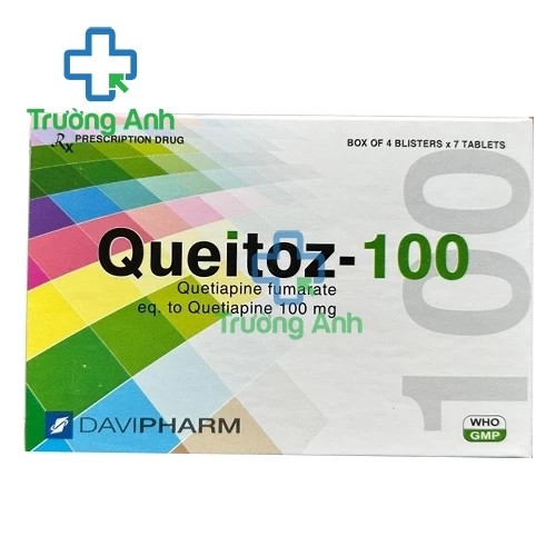 Queitoz-100 - Thuốc điều trị chứng rối loạn trầm cảm hiệu quả 