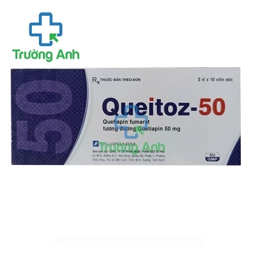 Queitoz 50mg - Thuốc điều trị thần kinh hiệu quả của Đạt Vi Phú