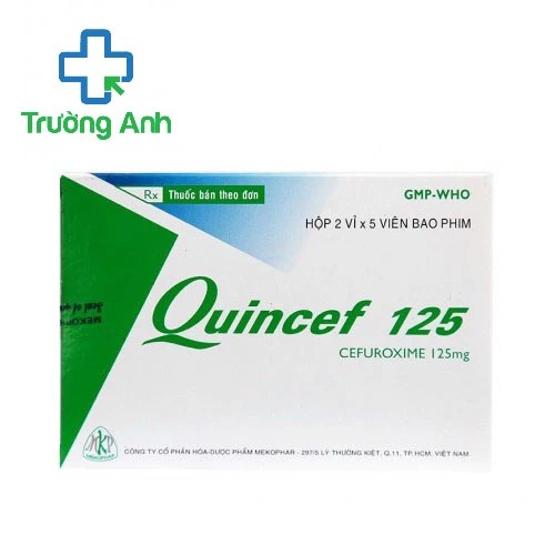 Quincef 125 (viên) - Thuốc điều trị nhiễm trùng hiệu quả của Mekophar