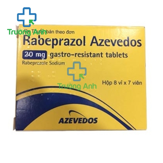 Rabeprazol Azevedos 20mg - Thuốc điều trị trào ngược dạ dày, thực quản hiệu quả