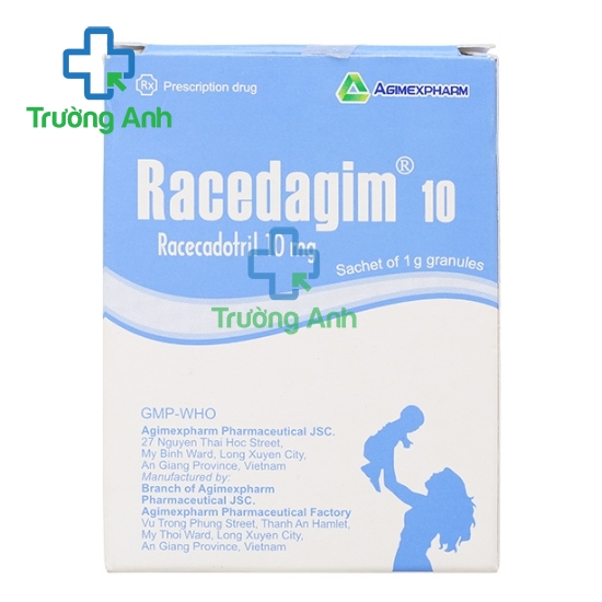 RACEDAGIM 10 - Thuốc điều trị tiêu chảy cấp của Agimexpharm