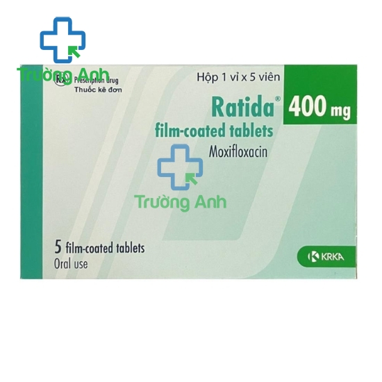 Ratida 400mg film-coated tablets Krka - Thuốc điều trị nhiễm khuẩn hiệu quả