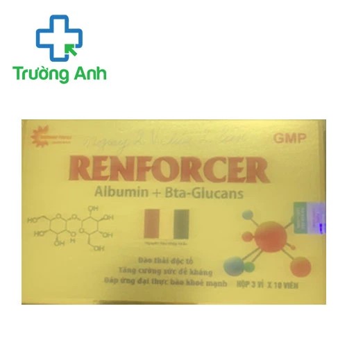 Renforcer - Hỗ trợ tăng cường sức đề kháng hiệu quả