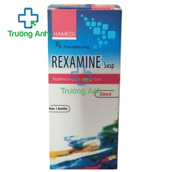 Rexamine Susp - Thuốc điều trị nhiễm khuẩn hô hấp hiệu quả