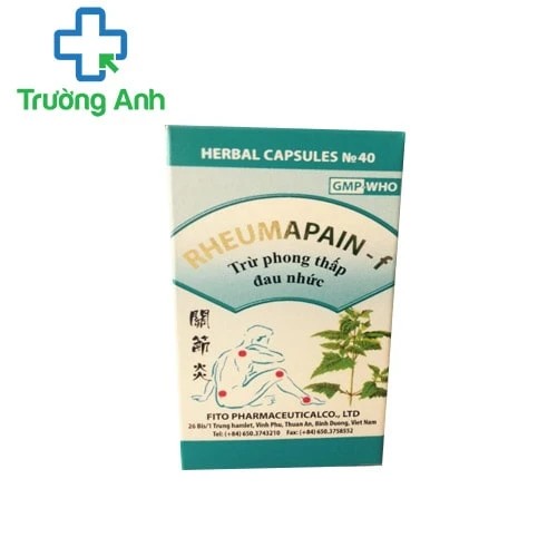 Rheumapain-F - Trừ phong thấp, đau nhức xương khớp hiệu quả
