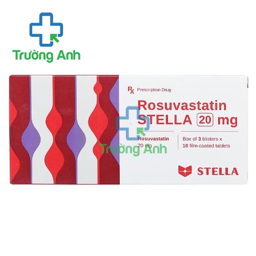 Rosuvastatin Stella 20mg - Thuốc điều trị tăng cholesterol hiệu quả