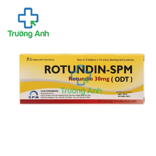 Rotundin-SPM (ODT) - Thuốc giúp an thần, ngủ ngon hiệu quả