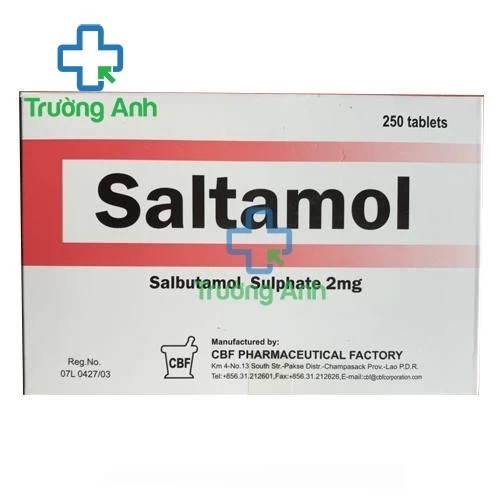 Saltamol CBF - Thuốc điều trị các bệnh đường hô hấp hiệu quả