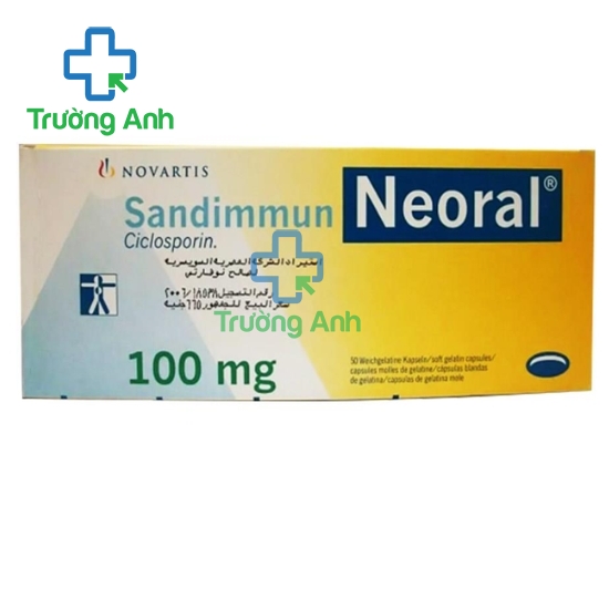 Sandimmun Neoral 100mg/ml (50ml) - Thuốc hỗ trợ ghép tạng hiệu quả