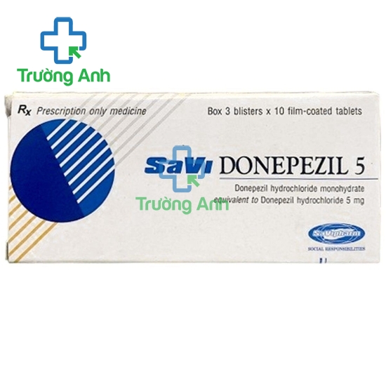 SaVi Donepezil 5 SAVI - Thuốc điều trị sa sút trí tuệ hiệu quả