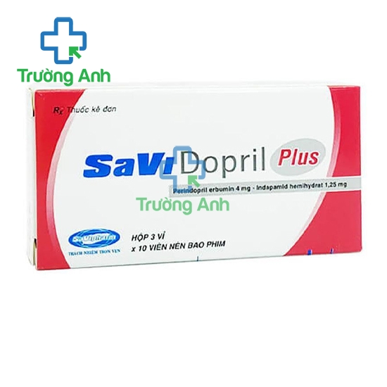 Savi dopril plus - Thuốc điều trị huyết áp cao hiệu quả