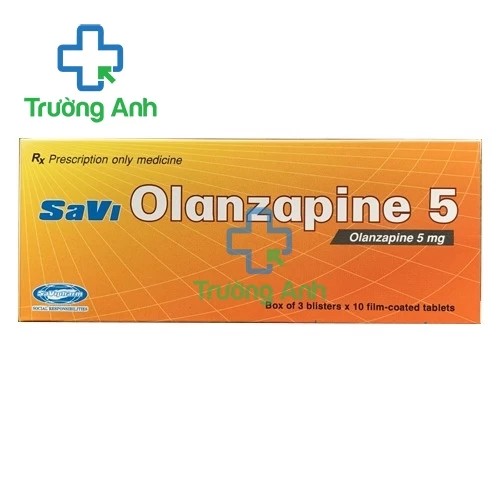 Savi Olanzapine 5 - Thuốc điều trị tâm thần phân liệt hiệu quả