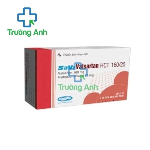SaVi Valsartan HCT 160/25 - Thuốc điều trị tăng huyết áp của SAVIPHARM