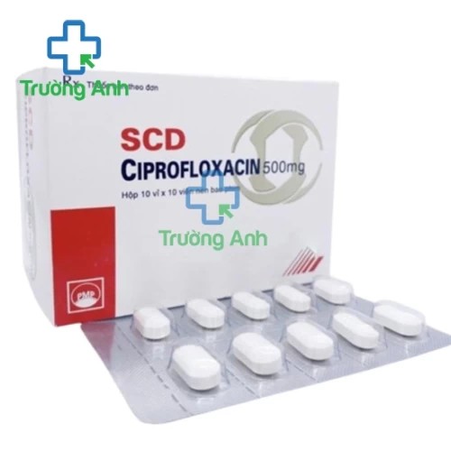 SCD Ciprofloxacin 500mg - Thuốc điều trị nhiễm khuẩn hiệu quả của Pymepharco