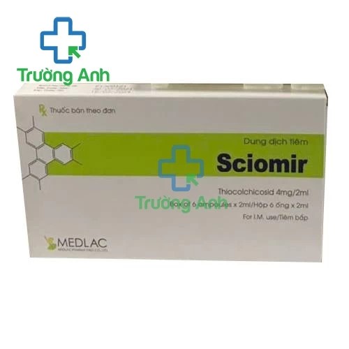 Sciomir Medlac - Thuốc điều trị liệt nửa người và Parkinson hiệu quả