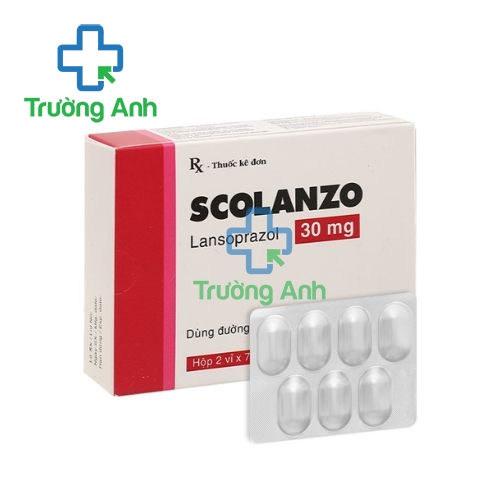Scolanzo 30mg - Thuốc điều trị viêm loét dạ dày, tá tràng hiệu quả