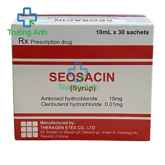 Seosacin Syrup - Thuốc điều trị viêm và hen phế quản hiệu quả của Hàn Quốc