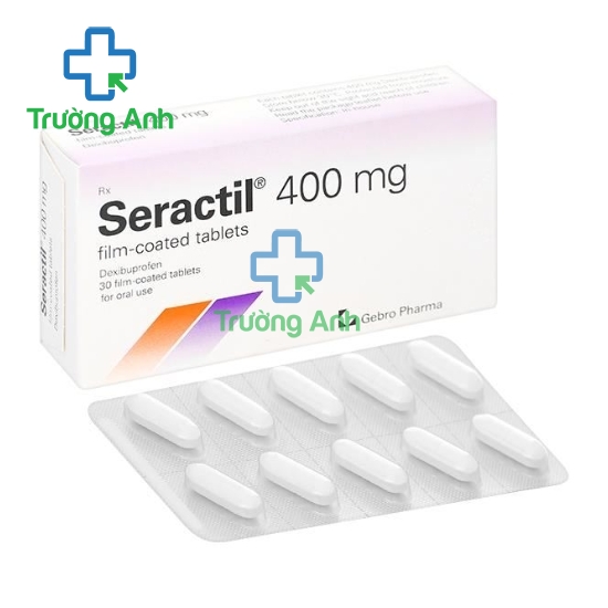 Seractil 400mg Film-coated tablets - Thuốc kháng viêm hiệu quả