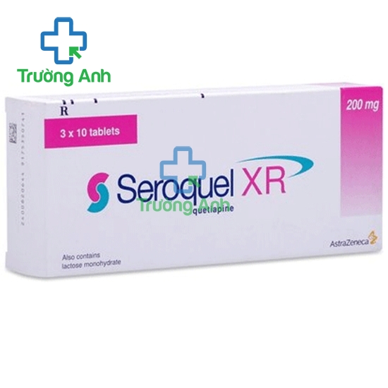 Seroquel XR 200mg - Thuốc điều trị tâm thần hiệu quả