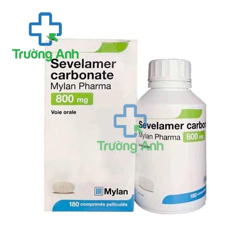 Sevelamer Carbonate 800mg Mylan - Thuốc kiểm soát chứng tăng phospho máu
