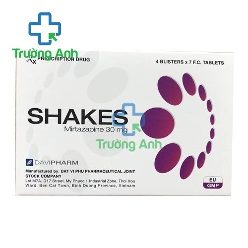 Shakes 30mg - Thuốc trị trầm cảm hiệu quả