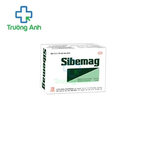 Sibemag Pharmedic - Thuốc điều trị thiếu magnesi