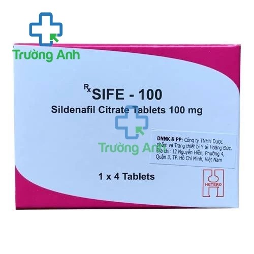 Sife 100 - Thuốc điều trị rối loạn loạn cương dương của Ấn Độ