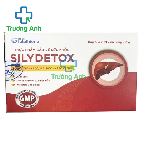 Silydetox Hộp 60 Viên Dolexphar - Hỗ trợ tăng cường chức năng gan hiệu quả