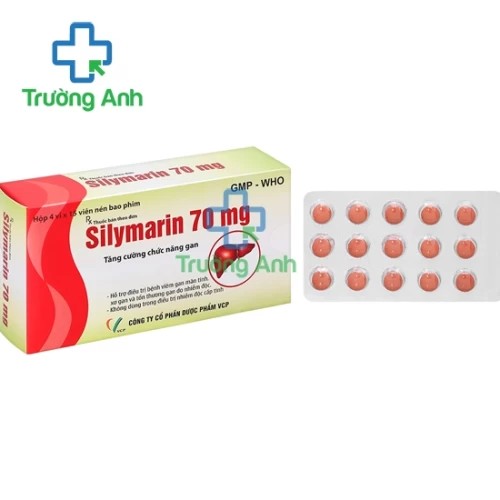 Silymarin 70mg VCP - Hỗ trợ bảo vệ gan hiệu quả