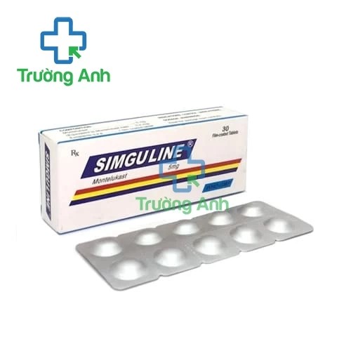 Simguline 5mg - Thuốc điều trị các bệnh đường hô hấp hiệu quả