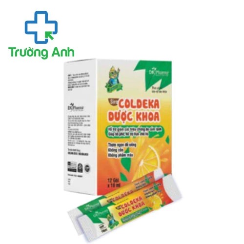 Siro Coldeka Dược Khoa 10ml - Hỗ trợ giảm ho, đau rát họng hiệu quả