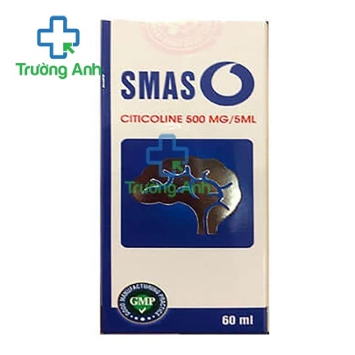 SmasO 500mg/5ml Mediplantex (60ml) - Hỗ trợ tăng cường tuần hoàn não hiệu quả
