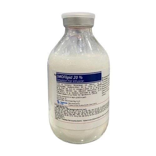 Smoflipid 20% (Chai 100ml) - Hỗ trợ cung cấp năng lượng và các acid béo cho cơ thể