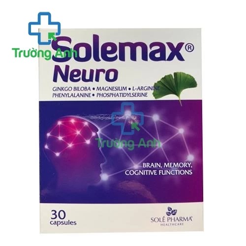 Solemax Neuro - Hỗ trợ tăng cường tuần hoàn máu não