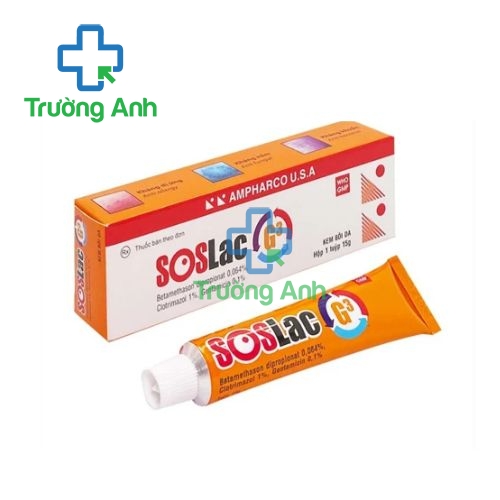 SOSLAC - Thuốc điều trị viêm da của Ampharco (10 hộp)