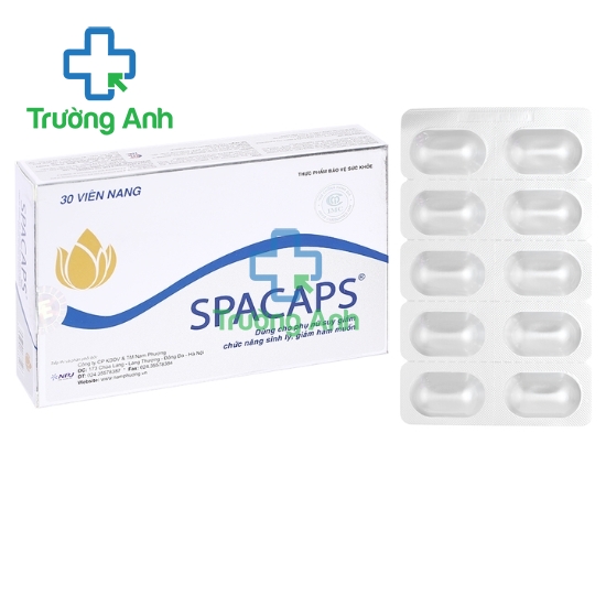 Spacaps - TPCN giúp ngừa khô âm đạo hiệu quả