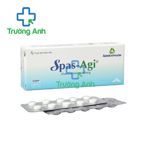 Spas-Agi 40 - Thuốc chống co thắt cơ trơn đường tiêu hóa của Agimexpharm