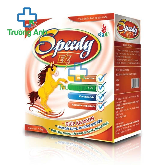 Speedy Ez - Hỗ trợ tiêu hóa, kích thích ăn ngon hiệu quả