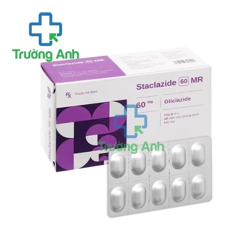 Staclazide 60 MR - Thuốc điều trị đái tháo đường tuýp 2 hiệu quả