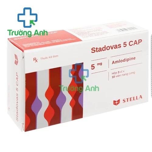 Stadovas 5mg CAP (30 viên) - Thuốc điều trị huyết áp cao hiệu quả
