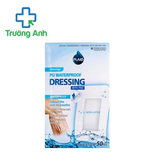 Băng vô trùng không thấm nước Sterile Adflex (with-pad) 10cm x 12cm